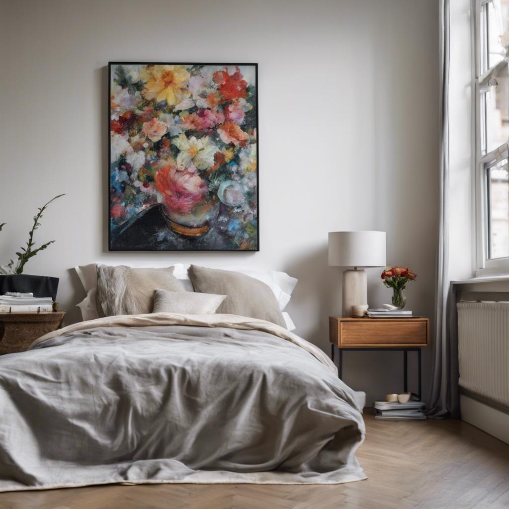 Ways to Integrate Art Without Overwhelming⁣ Your Small Bedroom