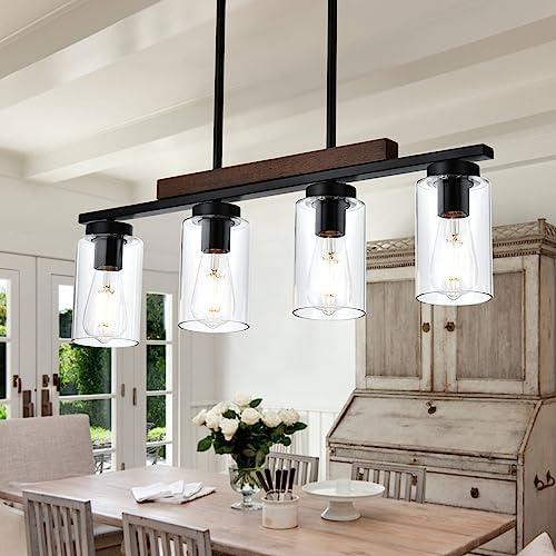 Timeless lanterns add a cozy glow to your farmhouse kitchen space