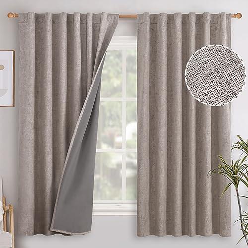 Incorporate texture with burlap or‍ linen curtains for a grounded feel