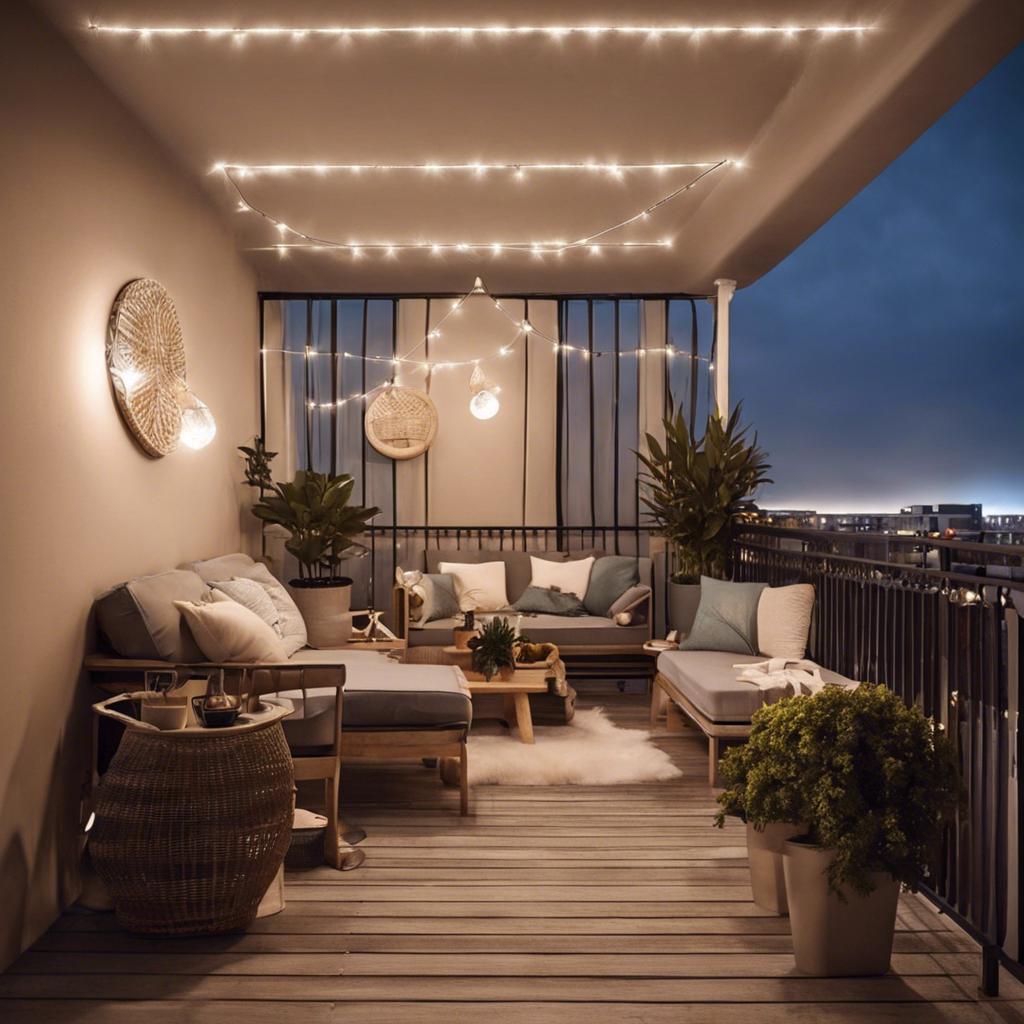 Lighting Ideas to Enhance Your Small Balcony​ Ambiance