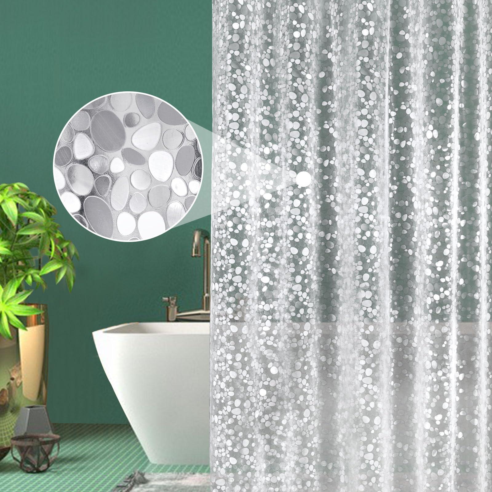 Use clear shower curtains for an ⁢open‍ feel in narrow bathroom