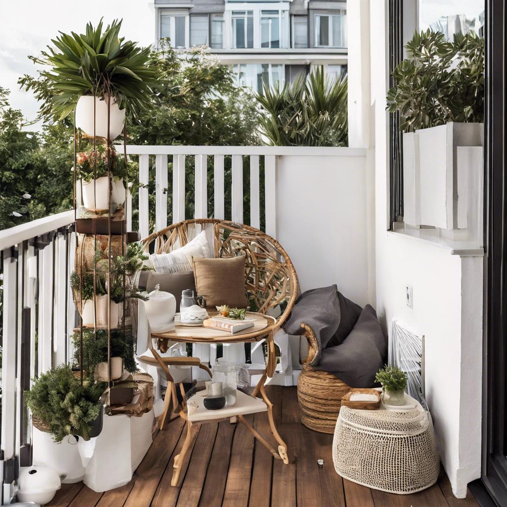 Maximizing Light with ⁤Outdoor Accessories ‌for a ‌Small⁣ Balcony