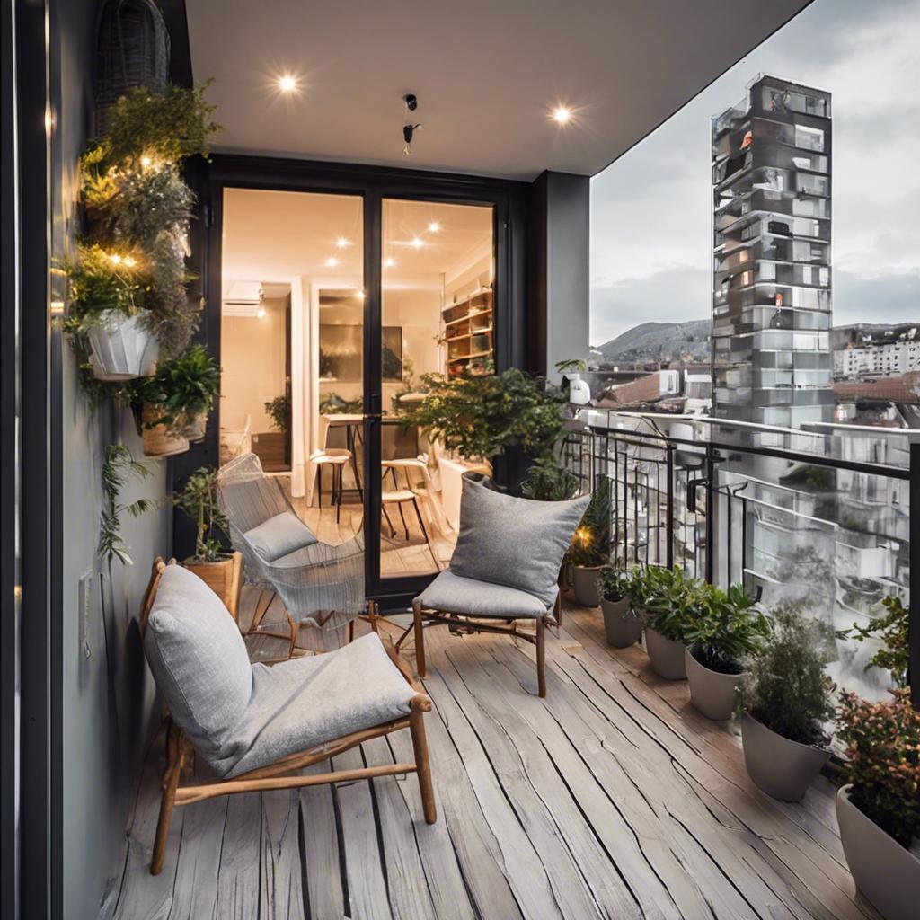 Maximizing Light with Smart Layouts for Small Balconies