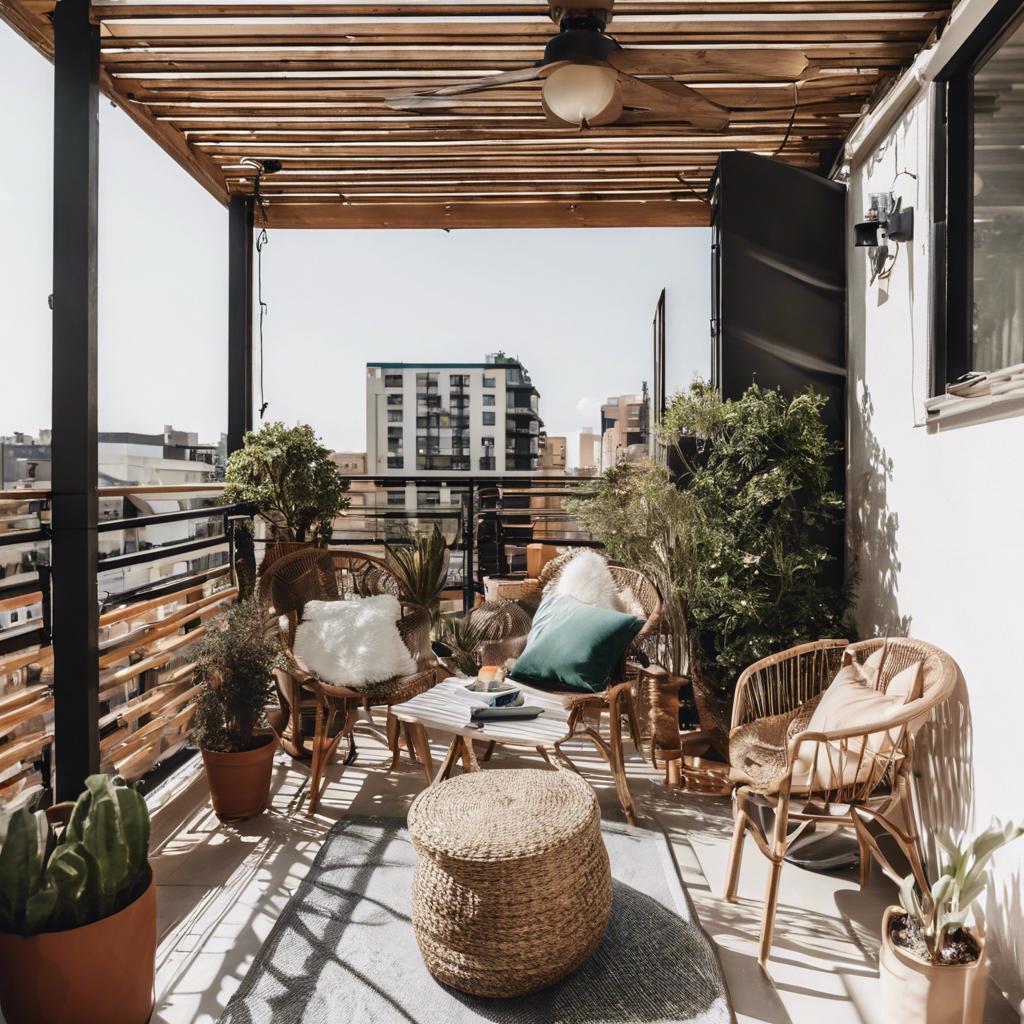 Maximizing Shade and Sunlight on Your Small Balcony