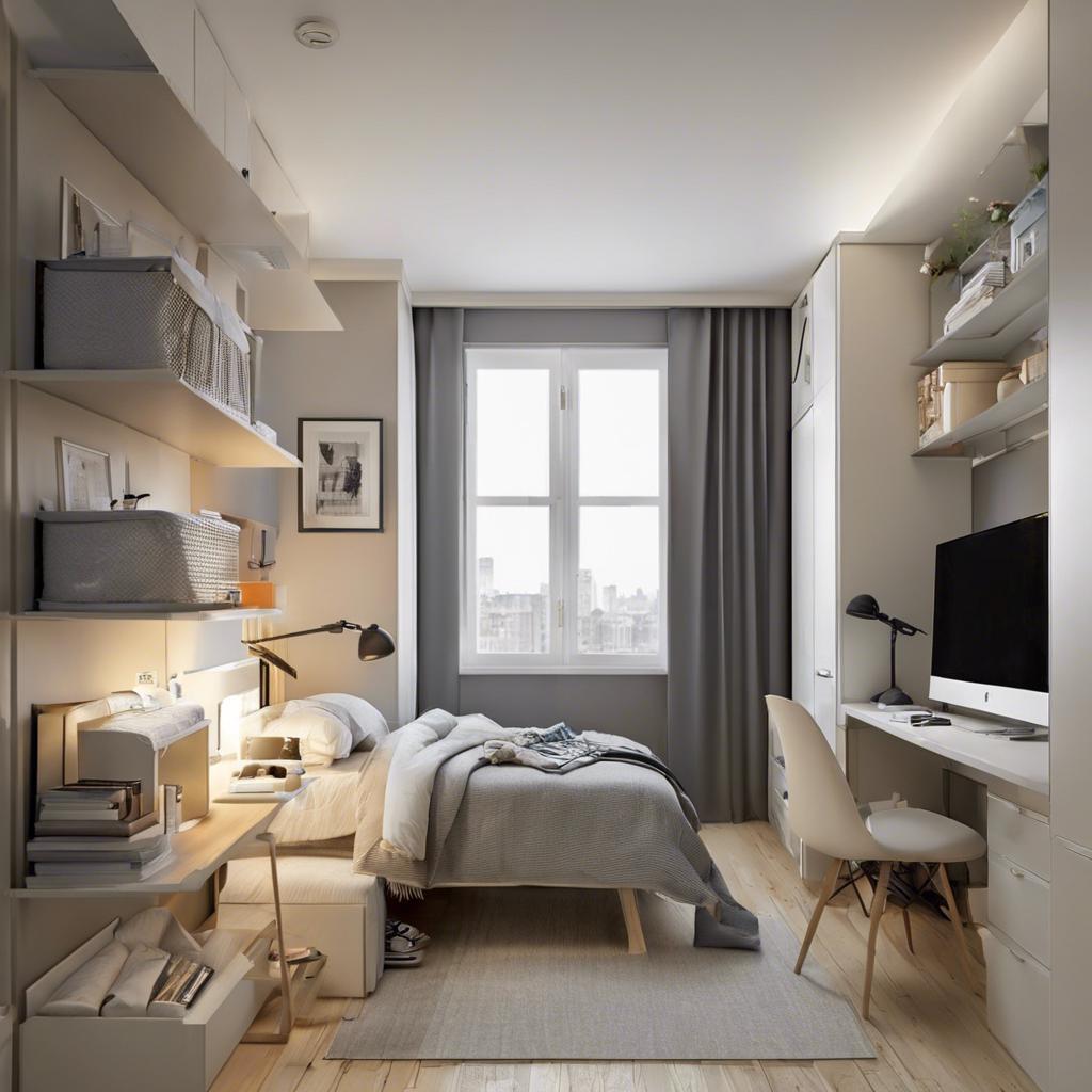 Maximizing Vertical ⁣Space‍ in Small Bedroom ⁢Layouts