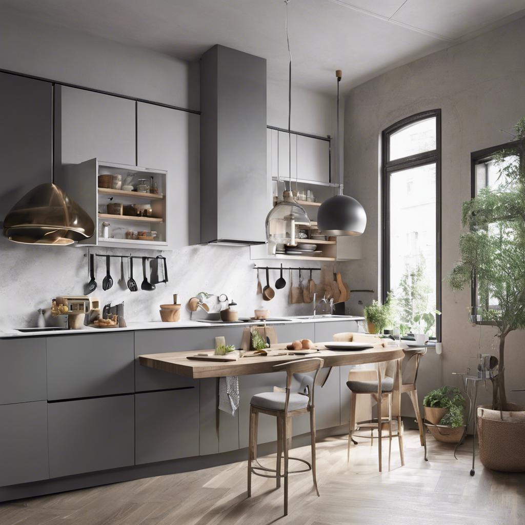 Minimalism Meets Functionality: Trends for Small Kitchens