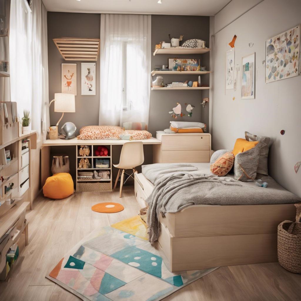 Multi-Functional Areas for Small Kids ‌Rooms