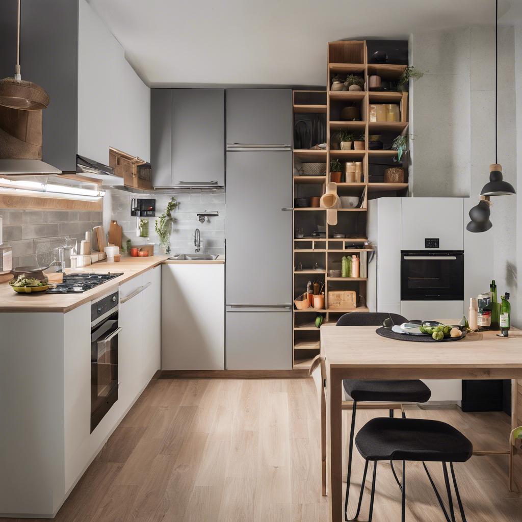 Multifunctional Furniture: Maximizing Space in Small Kitchens