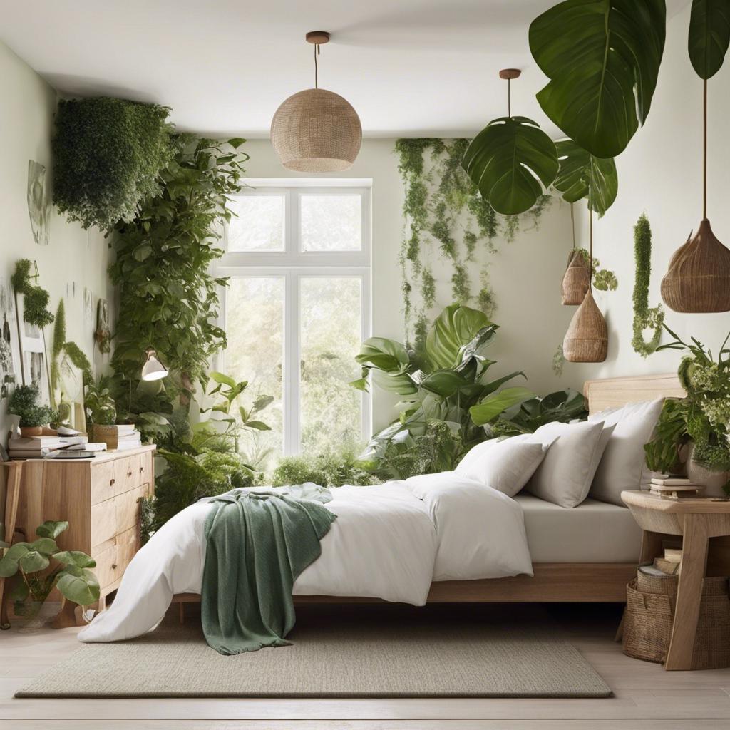 Nature-Inspired Designs for a Refreshing Small Bedroom