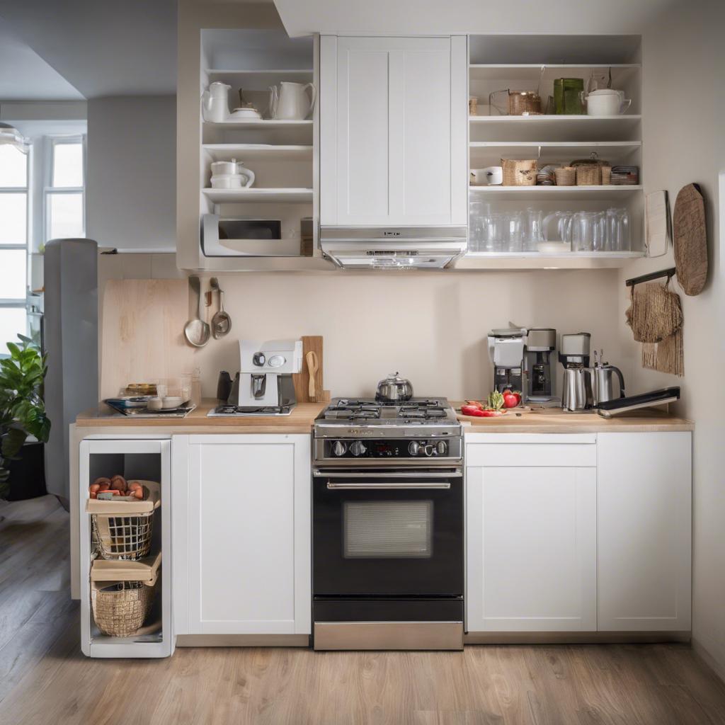 Opting ⁢for Compact ⁤Appliances⁤ to Maximize ‌Small Kitchen Space