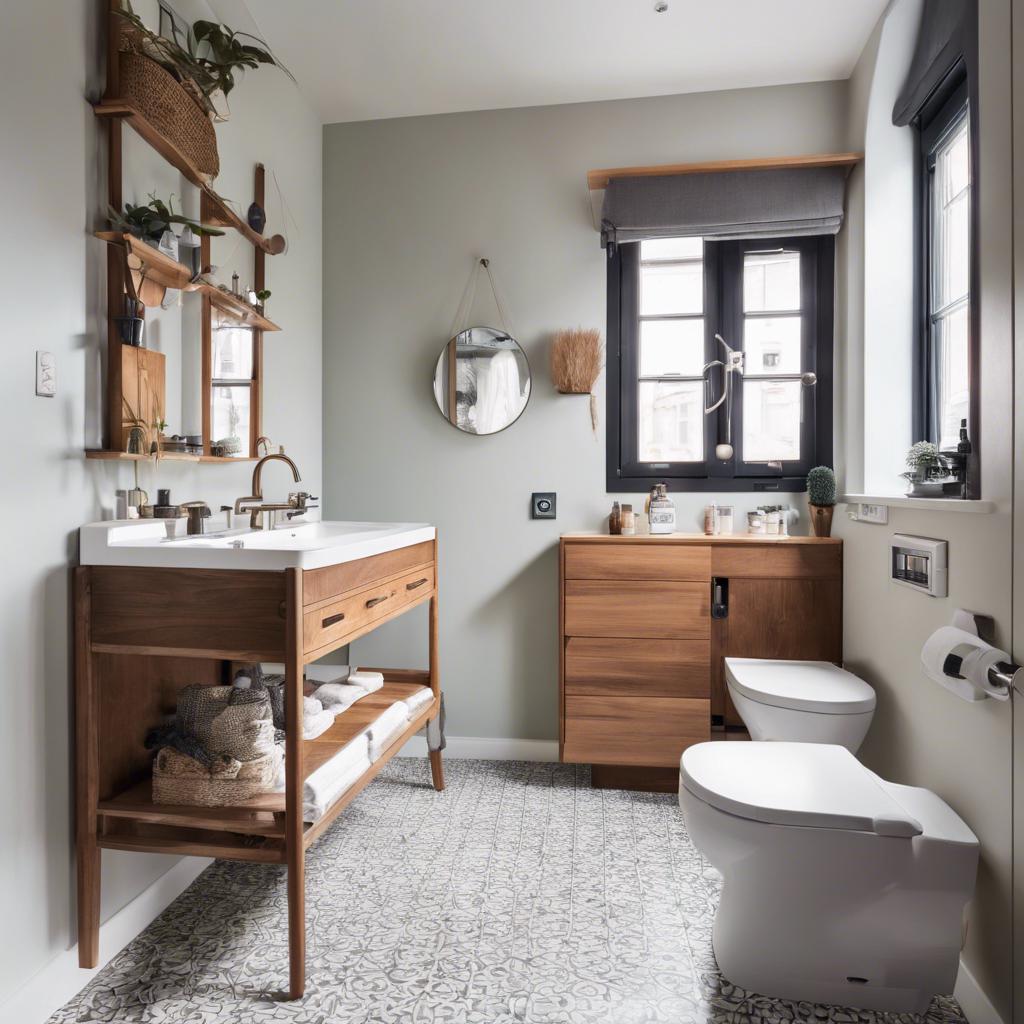 Opting for ⁣Space-Saving Furniture in a ‌Small Bathroom