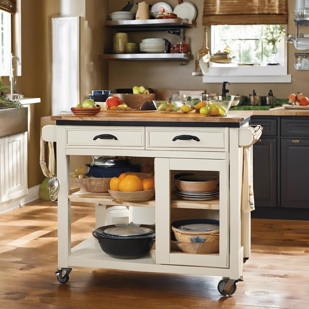 Portable Islands: Flexibility for Small Kitchens