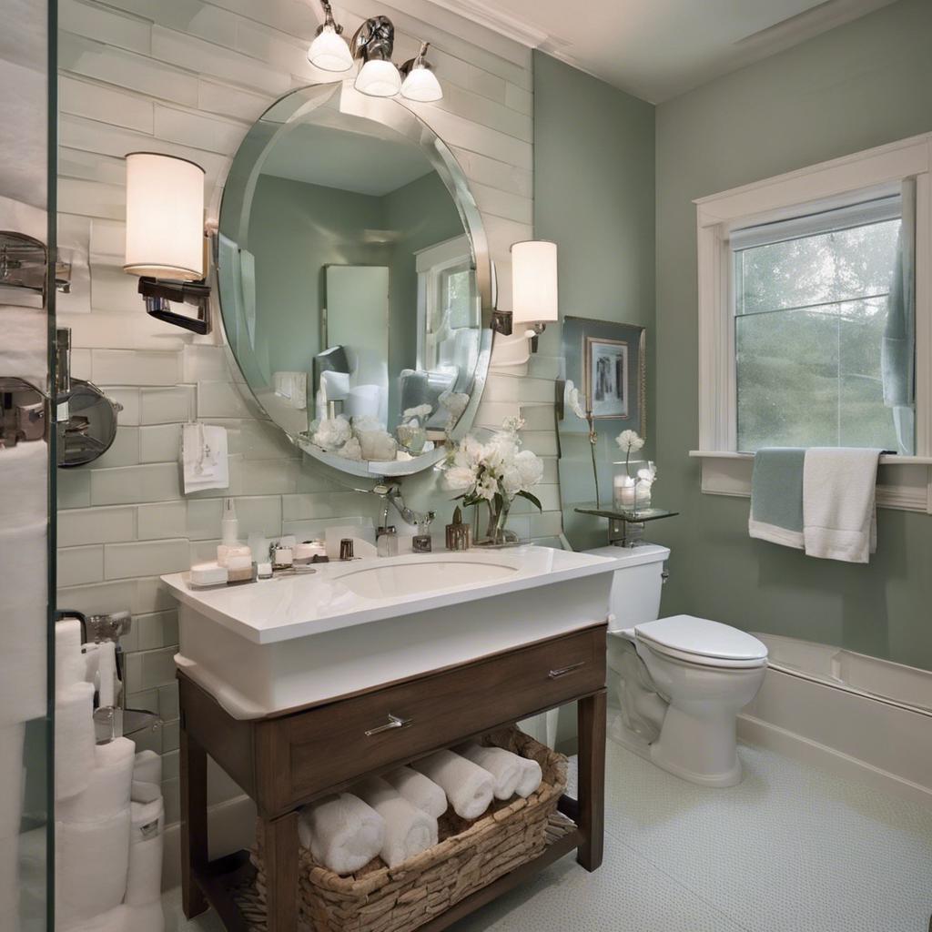 The Power of Mirrors‍ in Small Bathroom Décor