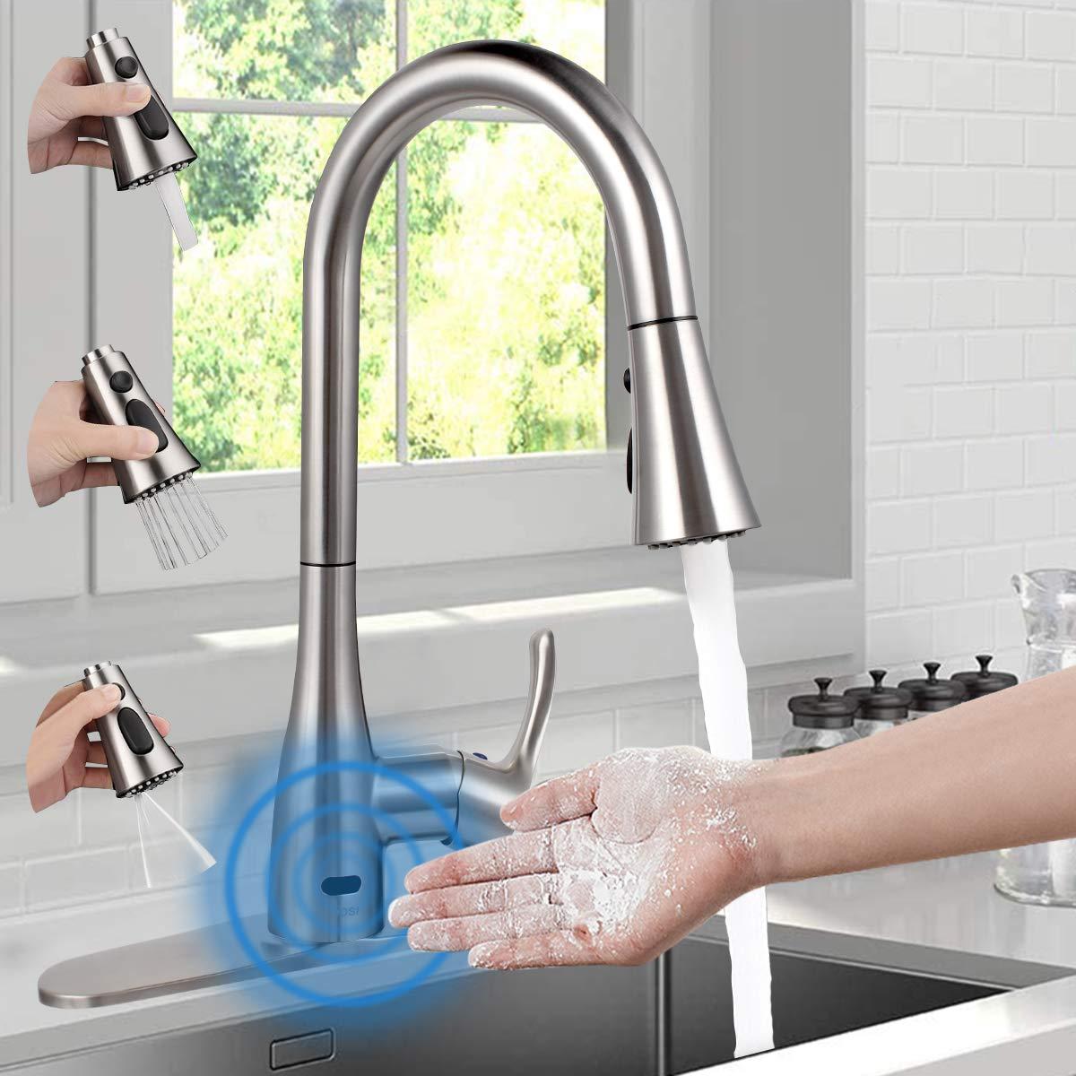 Touchless faucets: Embrace convenience and ⁣cleanliness⁢ with hands-free kitchen water ⁤controls