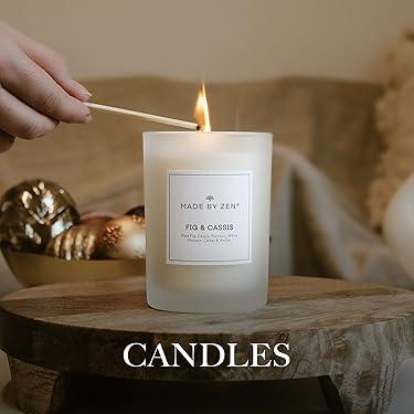 Scented candles⁢ infuse your‌ Zen Garden with⁤ peaceful fragrances​ during ⁤dusk