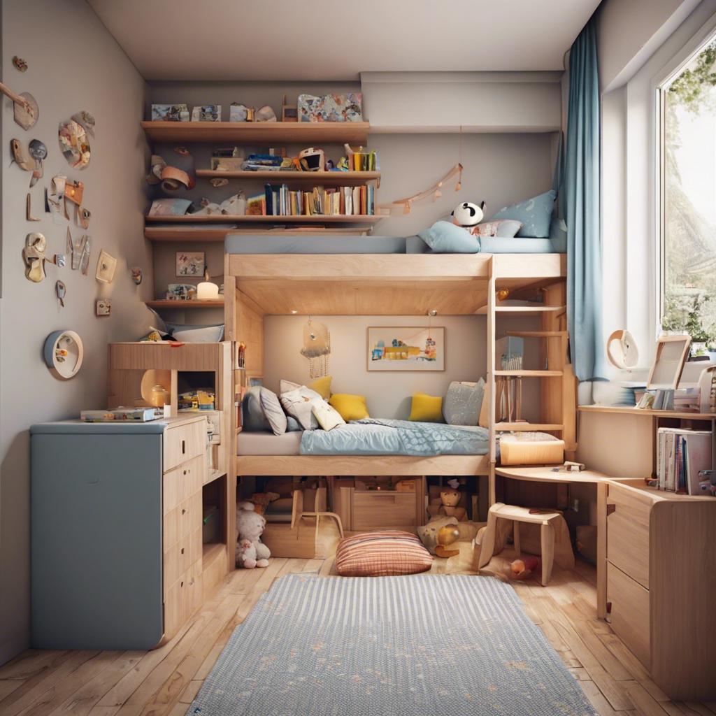 Safety Tips for Designing a ⁣Small Kids Room