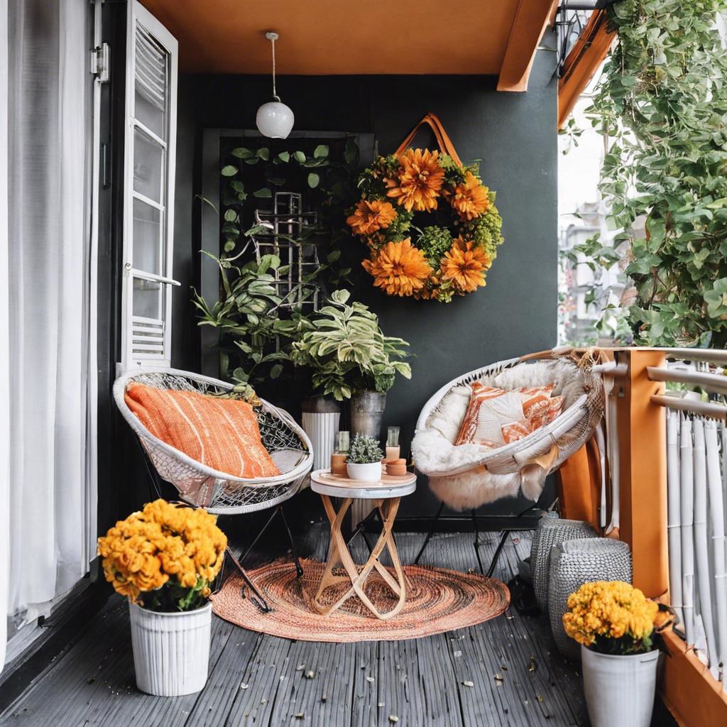 Seasonal Decor Ideas for Your Small ‍Balcony