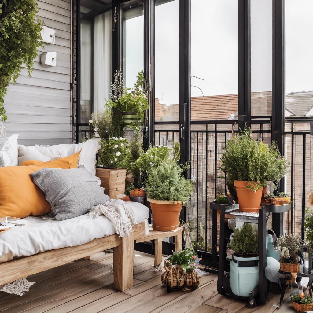 Seasonal Transformations for Your Small Balcony