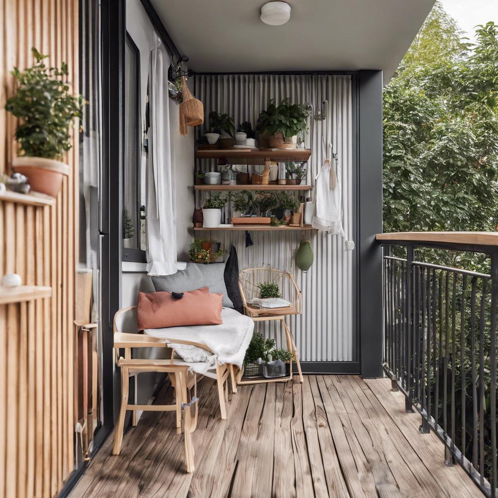 Smart Storage‌ Solutions for⁣ a Clutter-Free Small ⁢Balcony