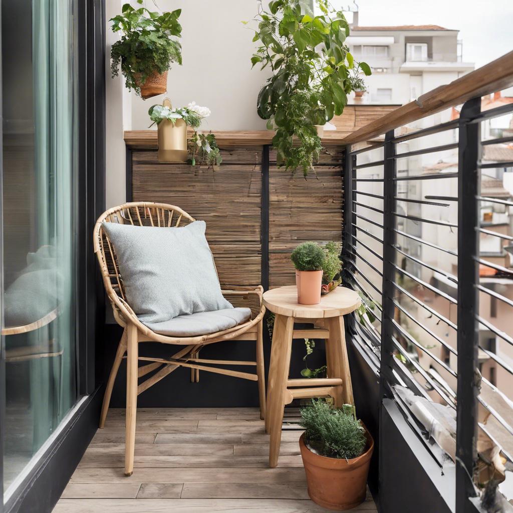 Smart Storage Solutions for a Clutter-Free Small ‌Balcony