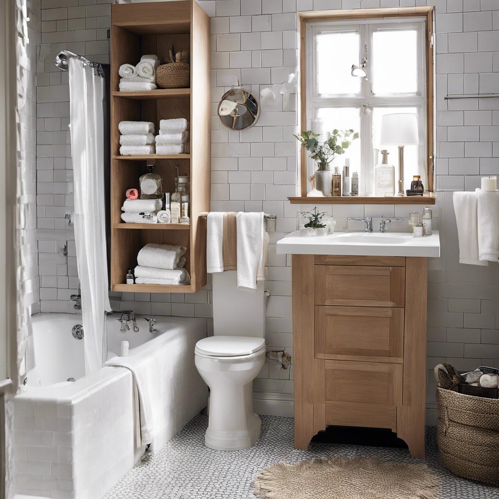 Smart Storage Solutions​ for Small Bathroom Essentials