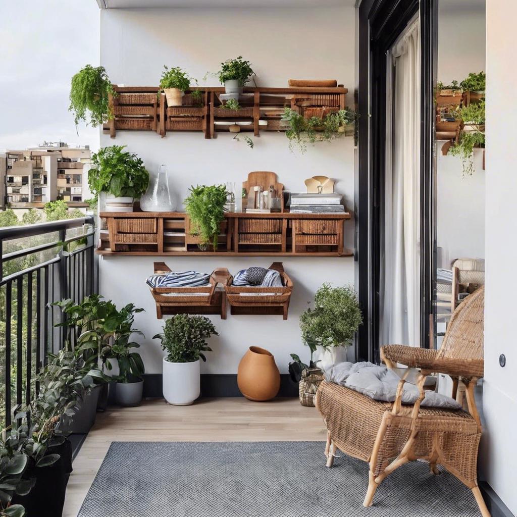 Smart Storage Solutions for ⁤Your Small⁣ Balcony