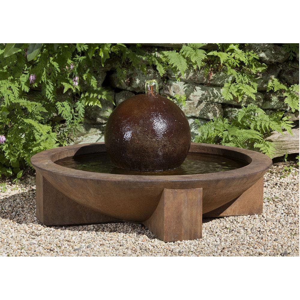 Water features in a Zen Garden provide soothing sounds and enhance relaxation