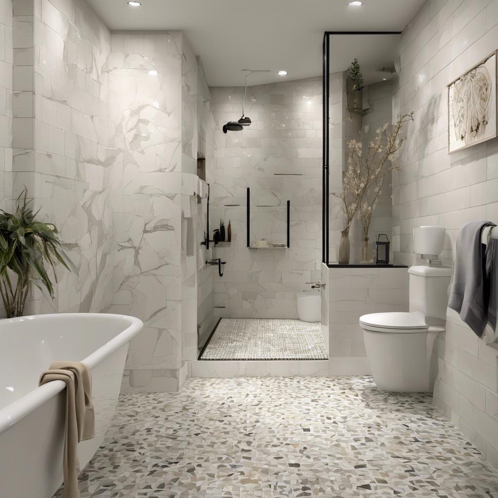 Stylish Tile Choices for Small⁢ Bathroom Floors and ⁢Walls