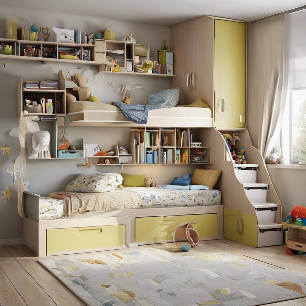 Stylish Storage Options for Clutter-Free Small Kids Rooms