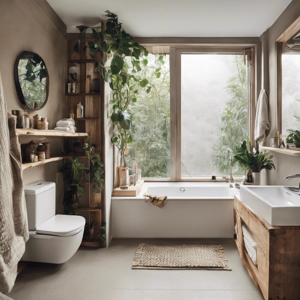 Sustainable Choices for a ‌Small Bathroom