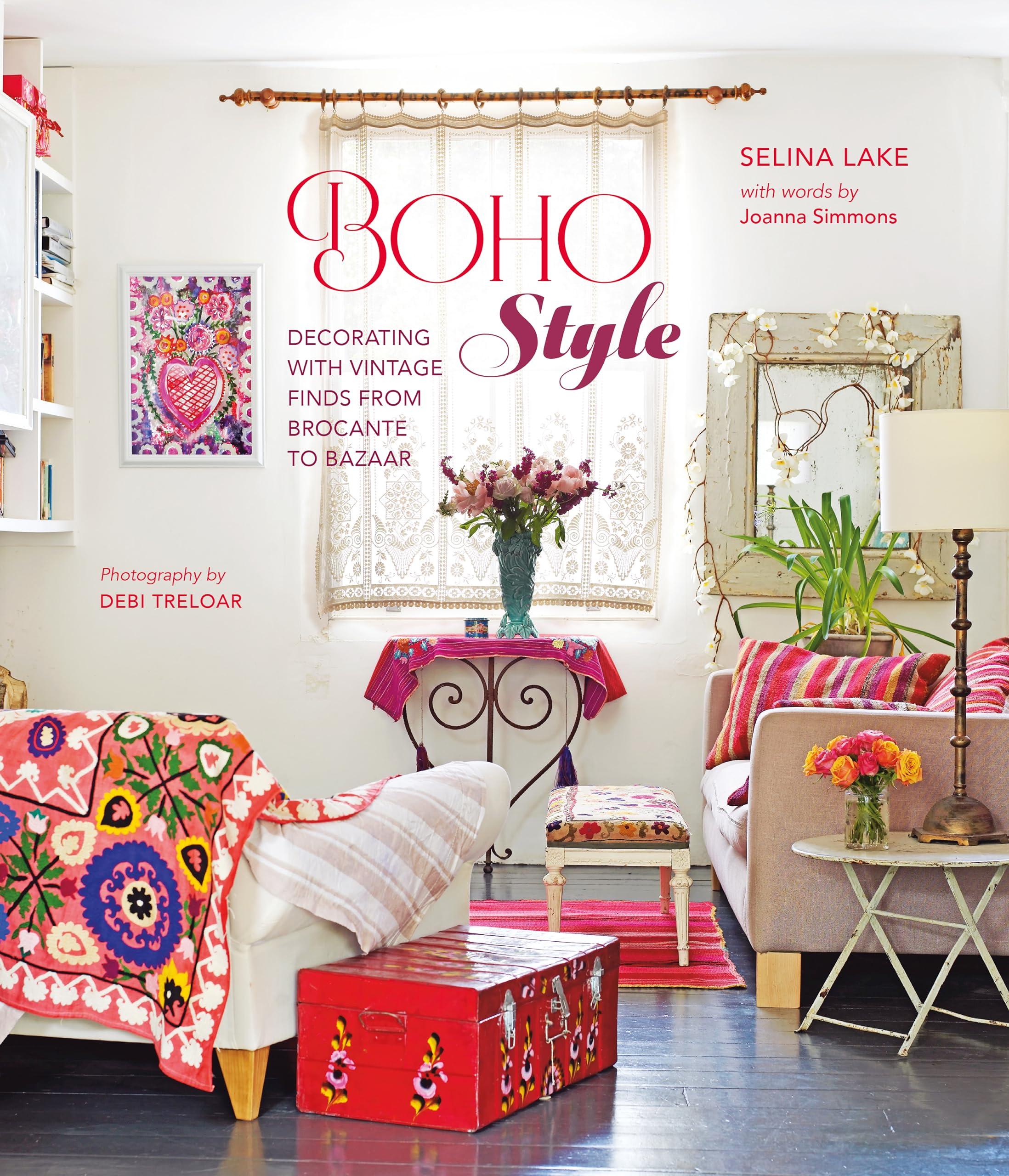 An ​assortment ‍of books and magazines⁤ for charm in your Boho Living Room nook