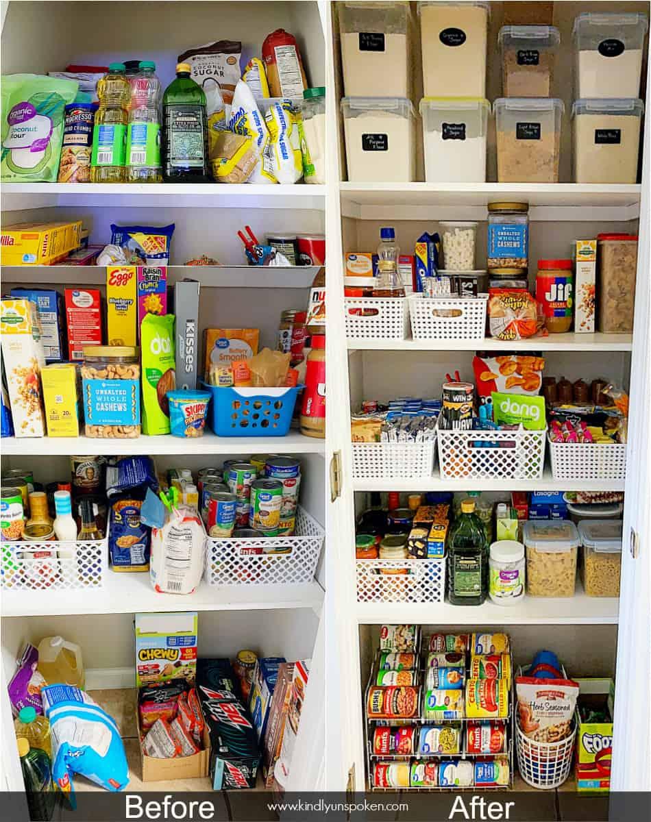 Functional pantry solutions keep your eat-in kitchen organized and clutter-free