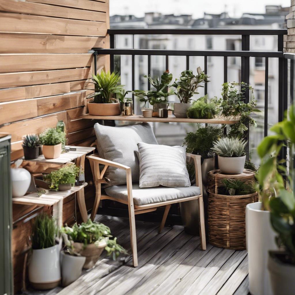 Transform Your Mini Oasis: Creative ‍Small Balcony Designs