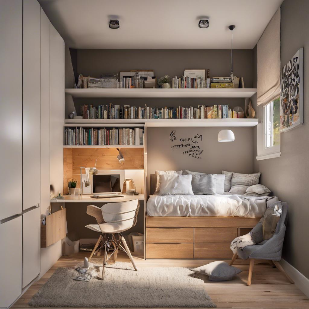 Transforming ⁣Nooks‍ and Crannies into Functional Space in ⁤Small ⁣Bedrooms