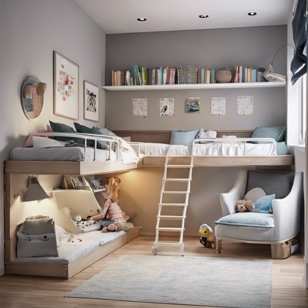 Transforming Small Kids Rooms with Multi-Purpose‌ Areas