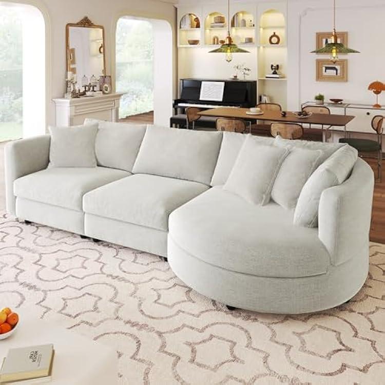 Choose a sleek sectional sofa for both comfort and style in your⁤ living room