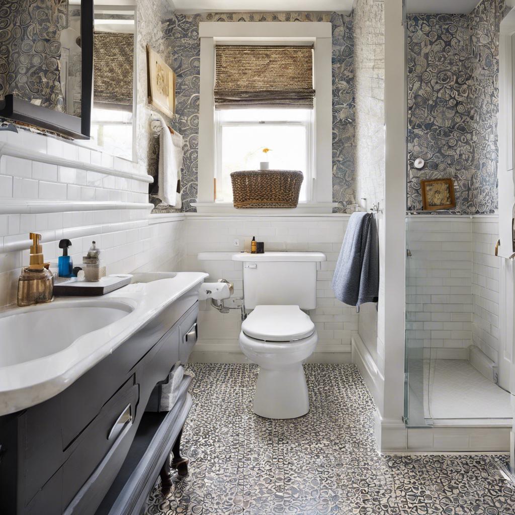 Using‌ Patterns Wisely​ in⁢ a Small Bathroom