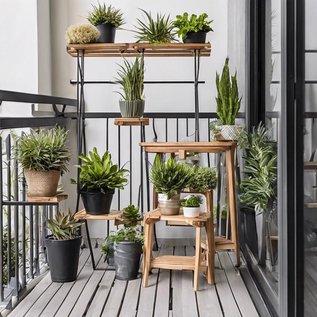 Using Plant Stands to Elevate Your Small ⁢Balcony Design