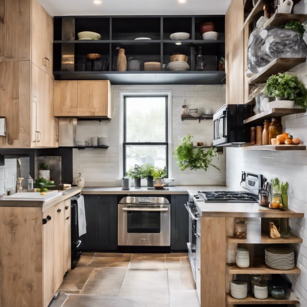 Using Vertical Space to Enhance Small‍ Kitchen Functionality