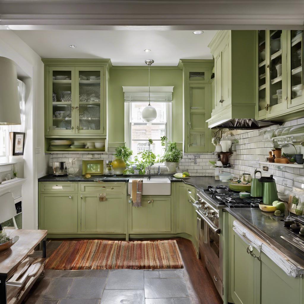 Utilizing Color to Create Depth in Small Kitchens