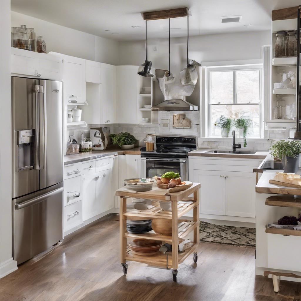 Utilizing Corner​ Spaces in Small Kitchen Functionalities