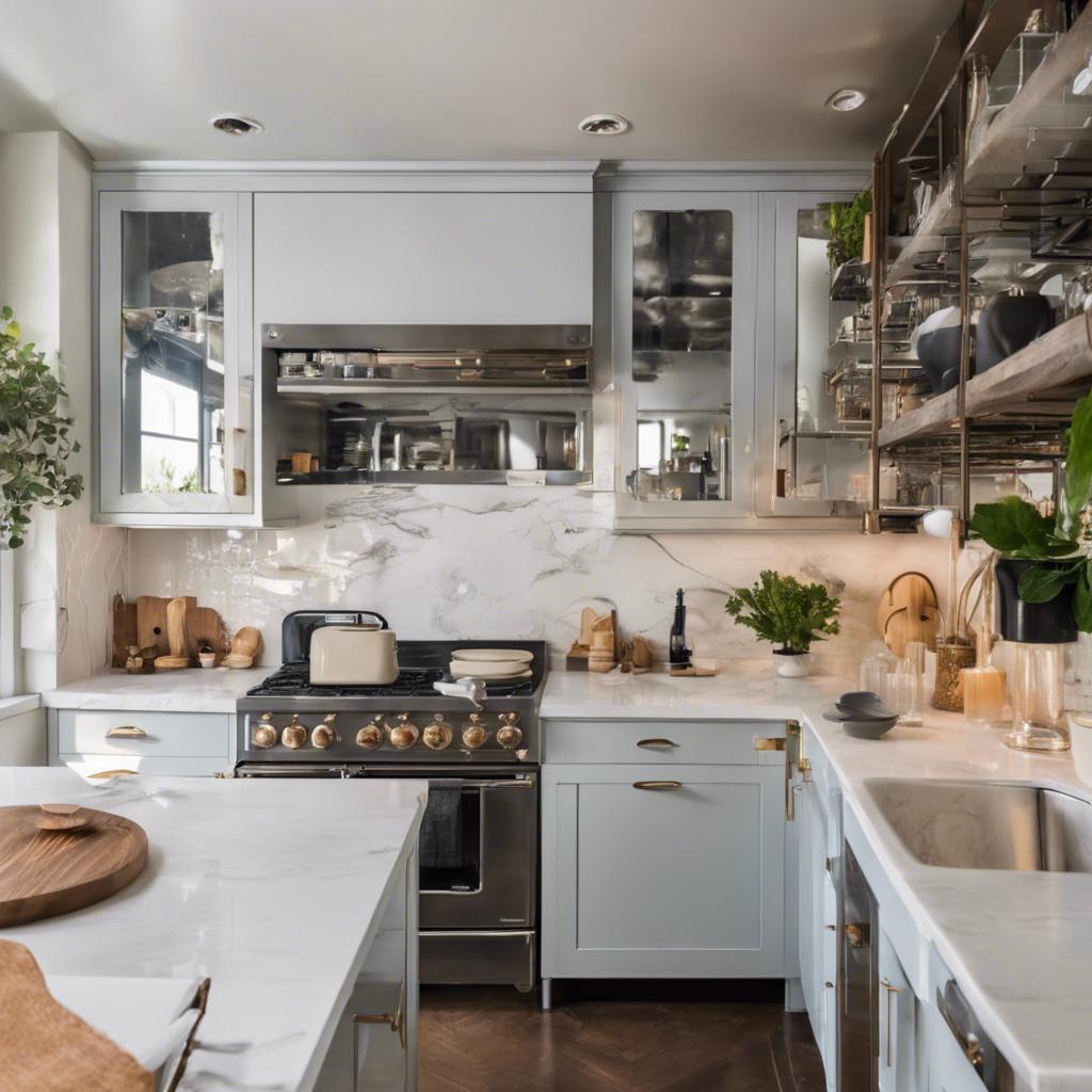 Utilizing Mirrors to Amplify Space in Small Kitchens