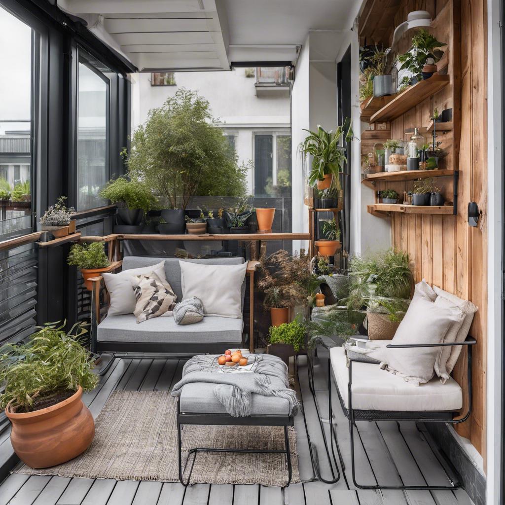 Utilizing ​Multi-Functional Furniture​ on⁣ a Small Balcony