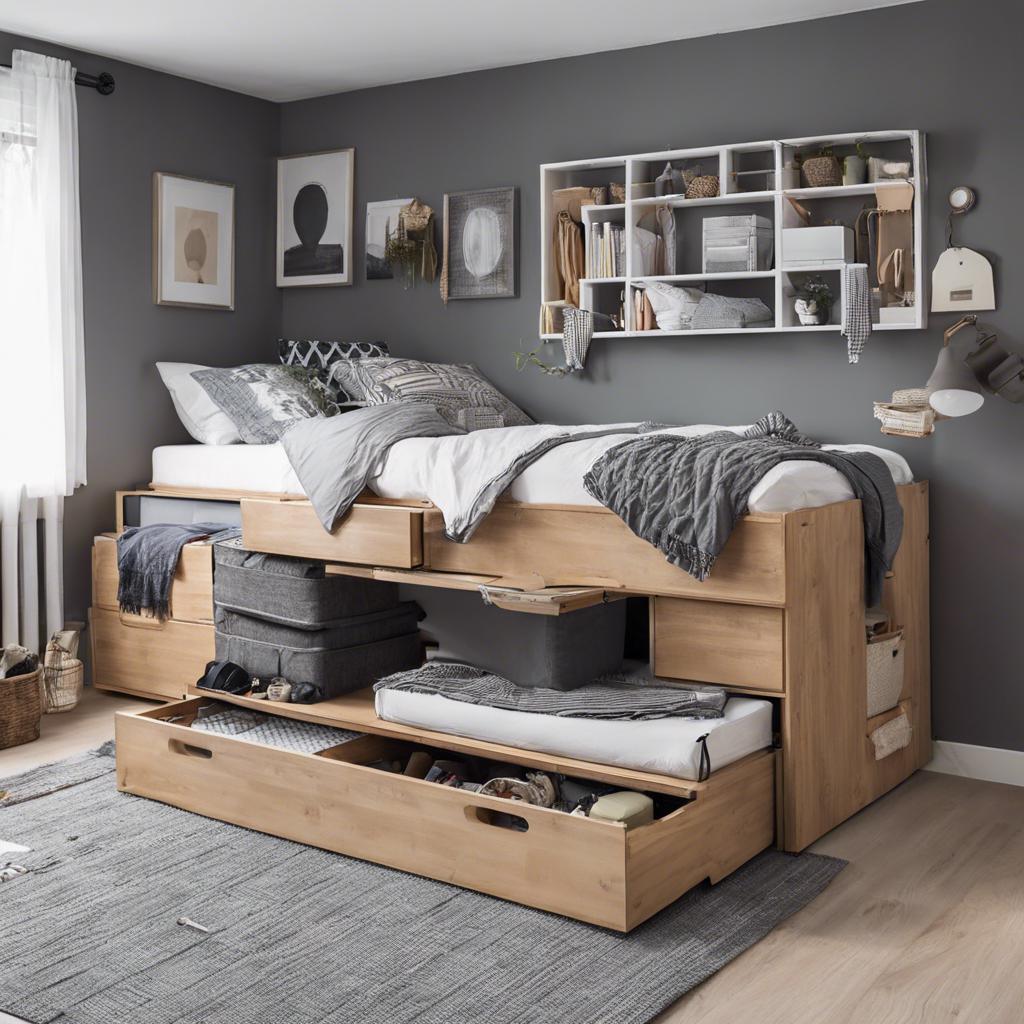 Utilizing Under-Bed⁤ Storage for Small Bedroom Organization