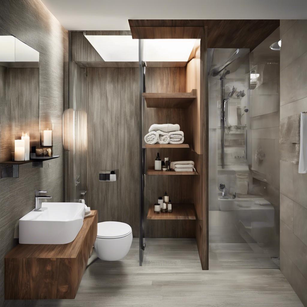 Utilizing Vertical Space to ‍Enhance Small ⁣Bathroom ‌Functionality