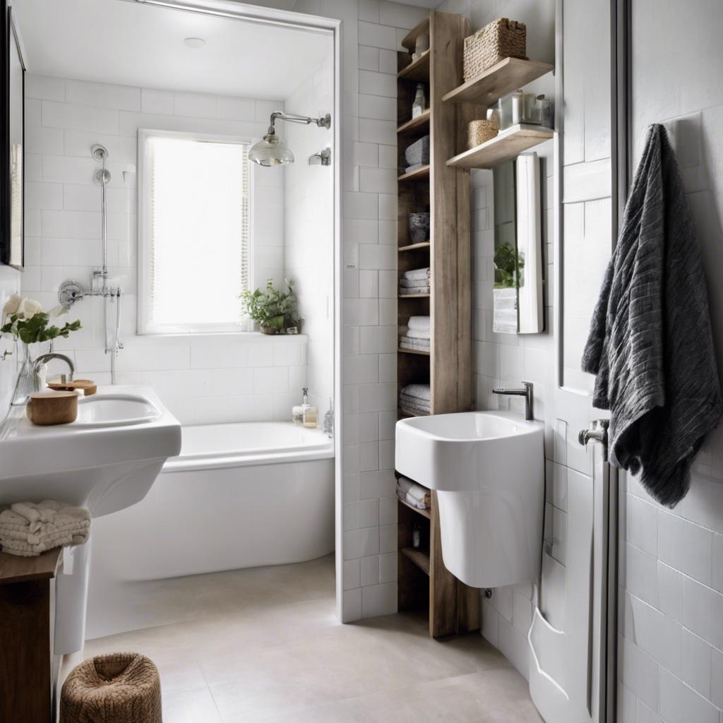 Utilizing Vertical Space in a Small‍ Bathroom