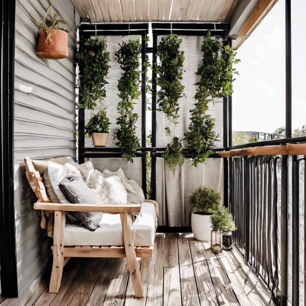 Utilizing Windbreaks to Create a ‌Comfortable‌ Small Balcony