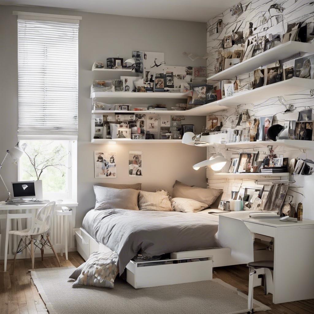 Vertical Thinking: Utilizing ⁣Wall ‌Space in Your Small ⁤Bedroom