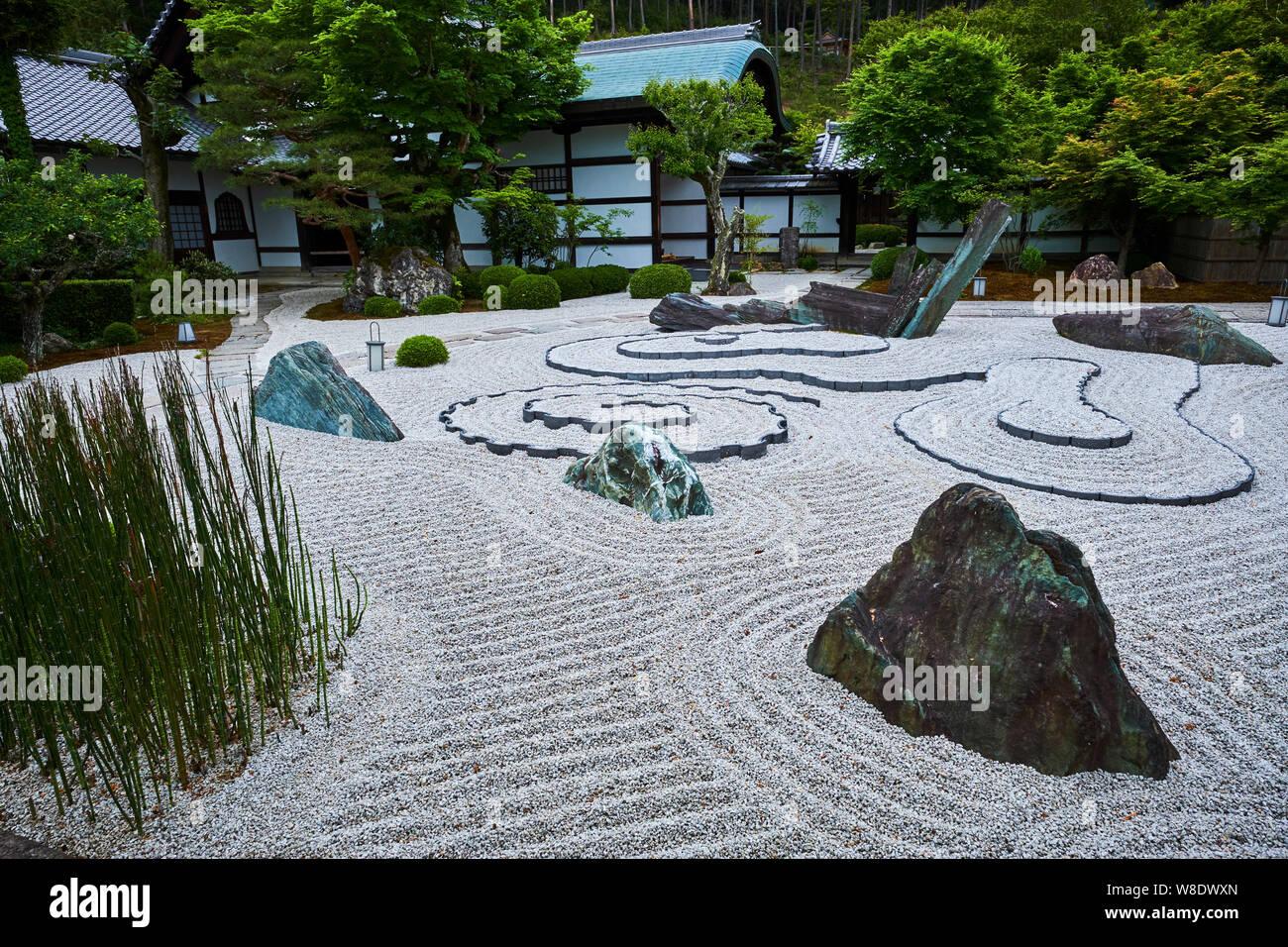 The quiet isolation of a Zen Garden provides a sanctuary for soul searching