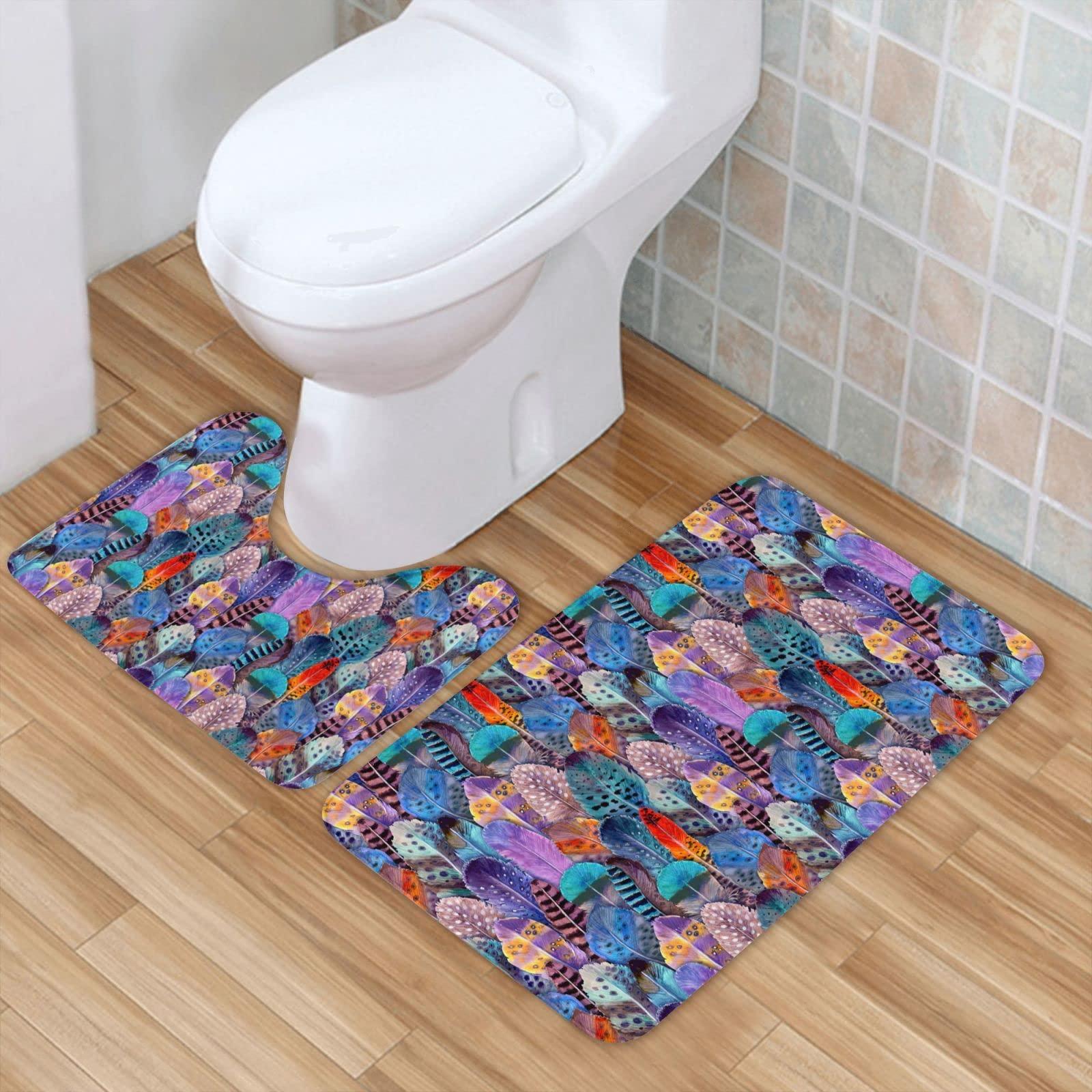 Incorporate a vibrant rug ‌to add personality to small‌ bathroom